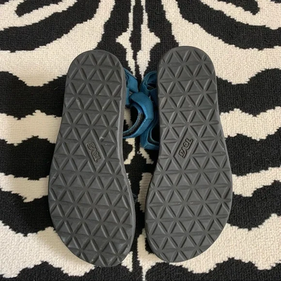 Teva Original Universal Urban Sandals Blue Size 8 - Picture 8 of 9